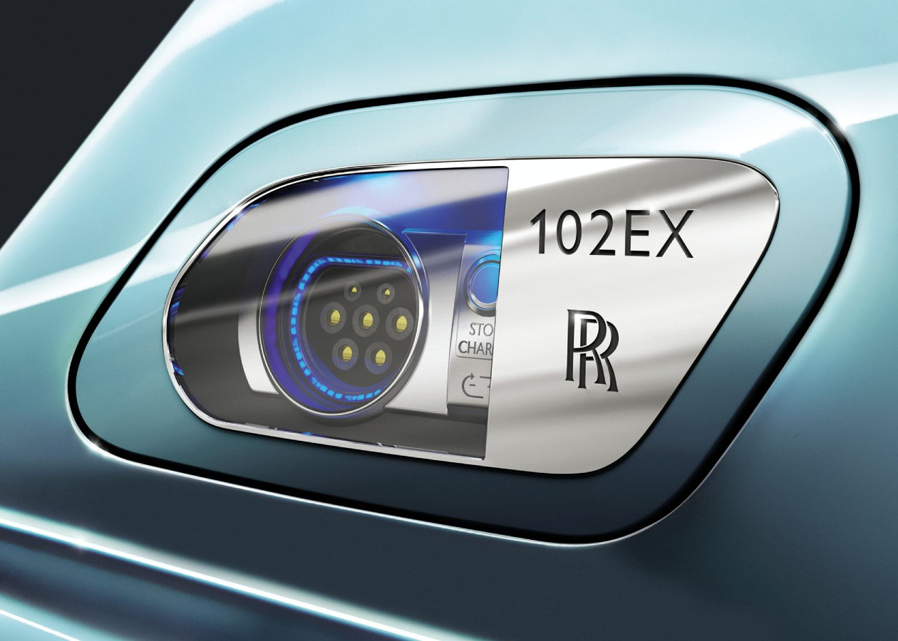 Rolls-Royce Spectre es el primer vehículo eléctrico de la marca 6 Rolls Royce toma eléctrica Rolls-Royce Spectre es el primer vehículo eléctrico de la marca