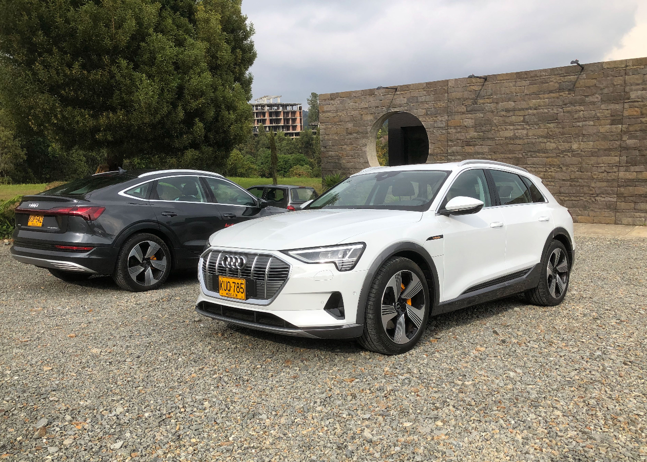Audi e tron ort 1 Autodigital Audi ha puesto a rodar 100 unidades de su eléctrico e-tron en Colombia