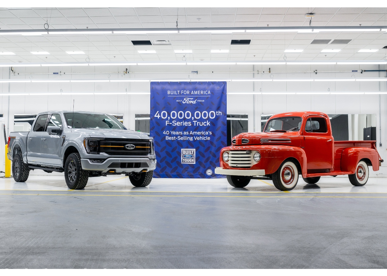 Ford Serie F ha puesto a rodar 40 millones de unidades en sus 75 años