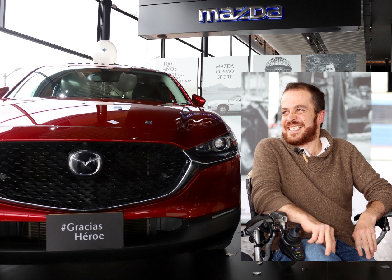 Alejandro Henao es el nuevo “Héroe Mazda”
