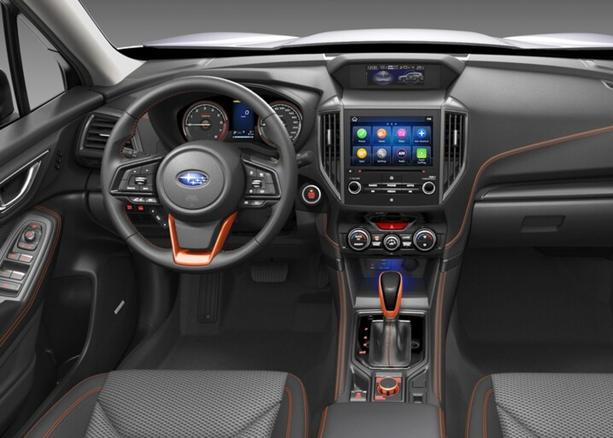 Subaru Forester interior - Autodigital