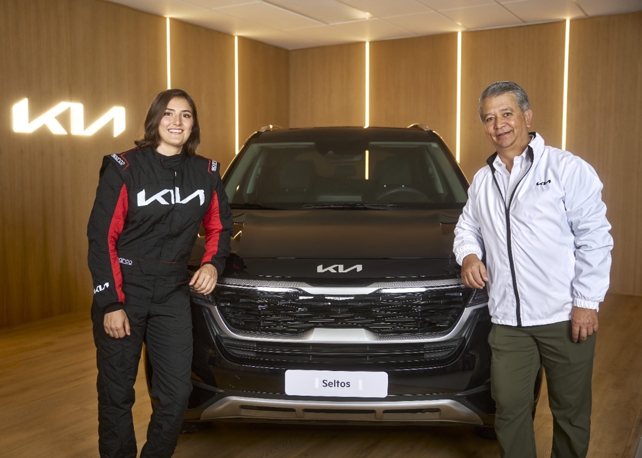 Kia y la piloto Tatiana Calderón firman una alianza ganadora