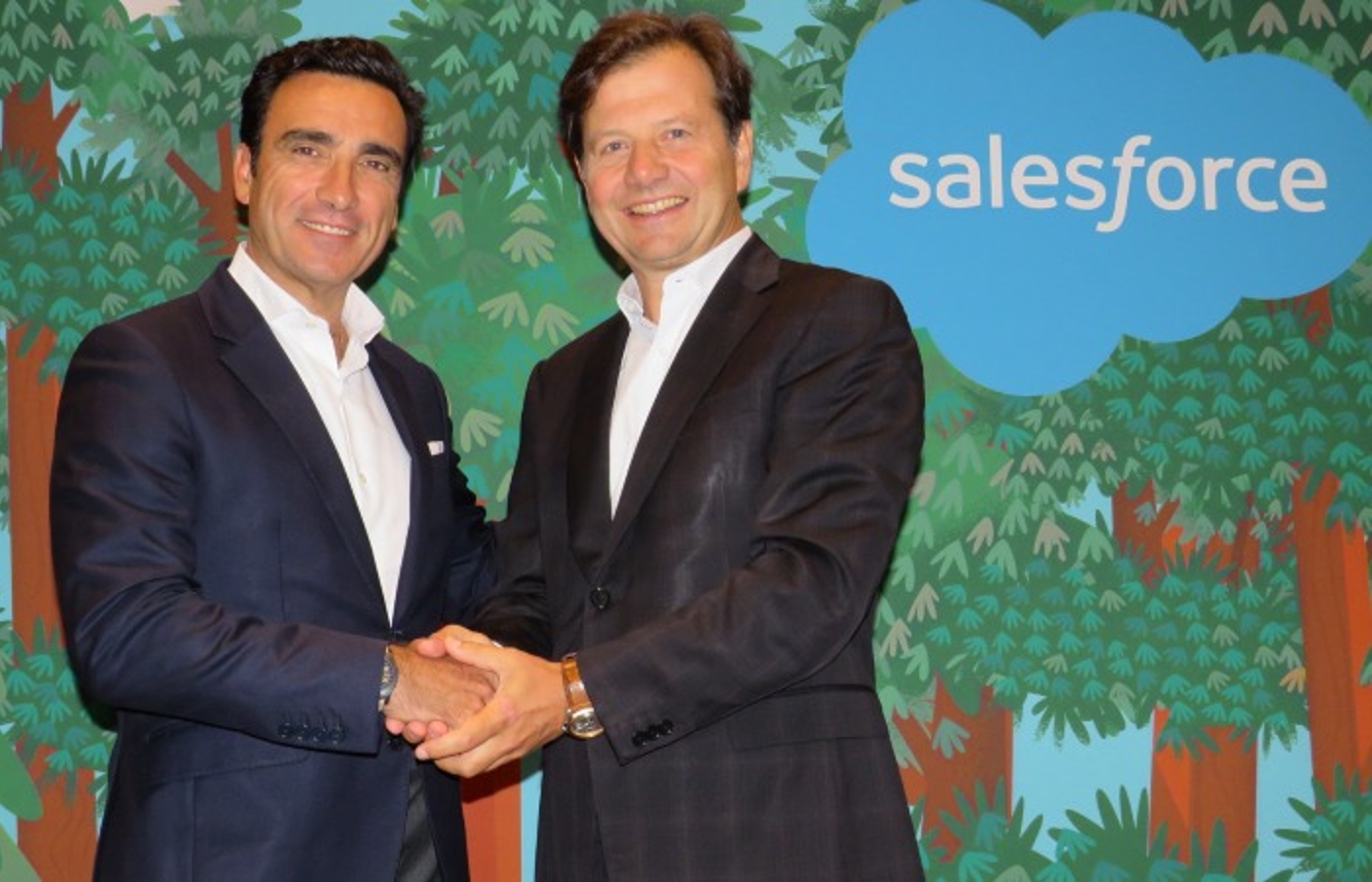 Jorge Navea, CEO Astara - Denis Terrien CEO Salesforce - Autodigital