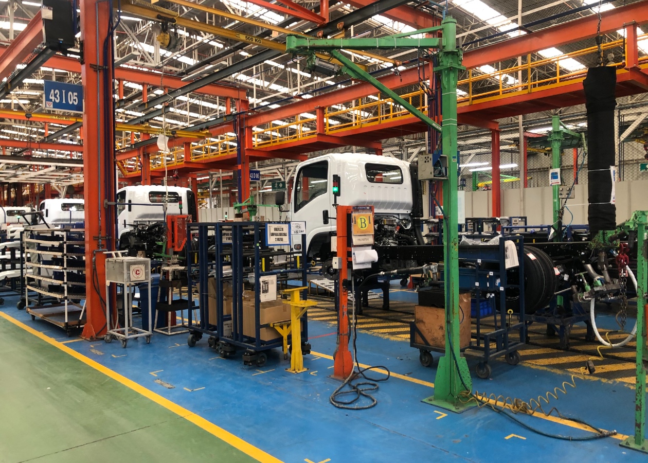 Chevrolet camion 2 Autodigital Chevrolet tiene listos sus primeros buses y camiones Euro VI