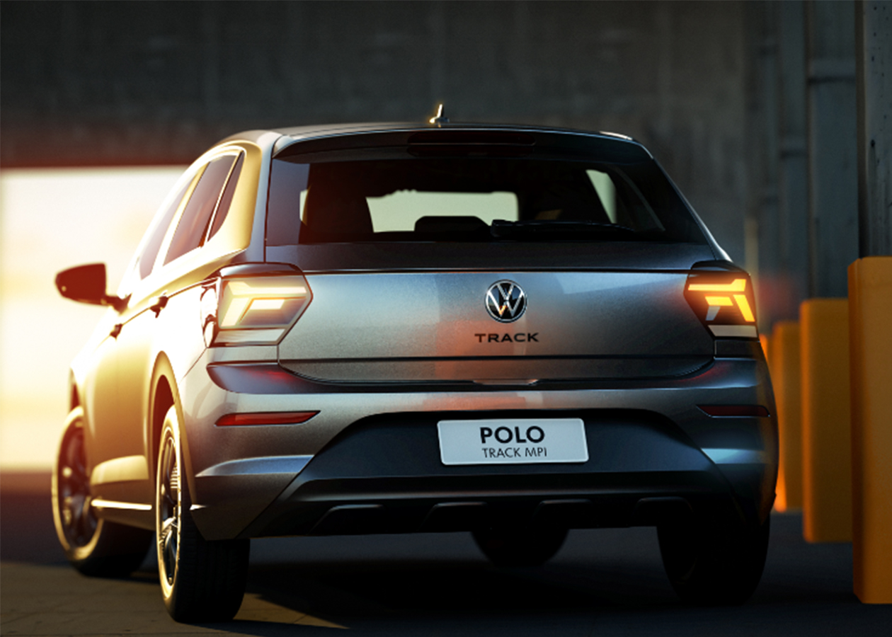 Volkswagen Polo Track posterior Autodigital Volkswagen Polo Track, el sucesor del Gol llega a Colombia