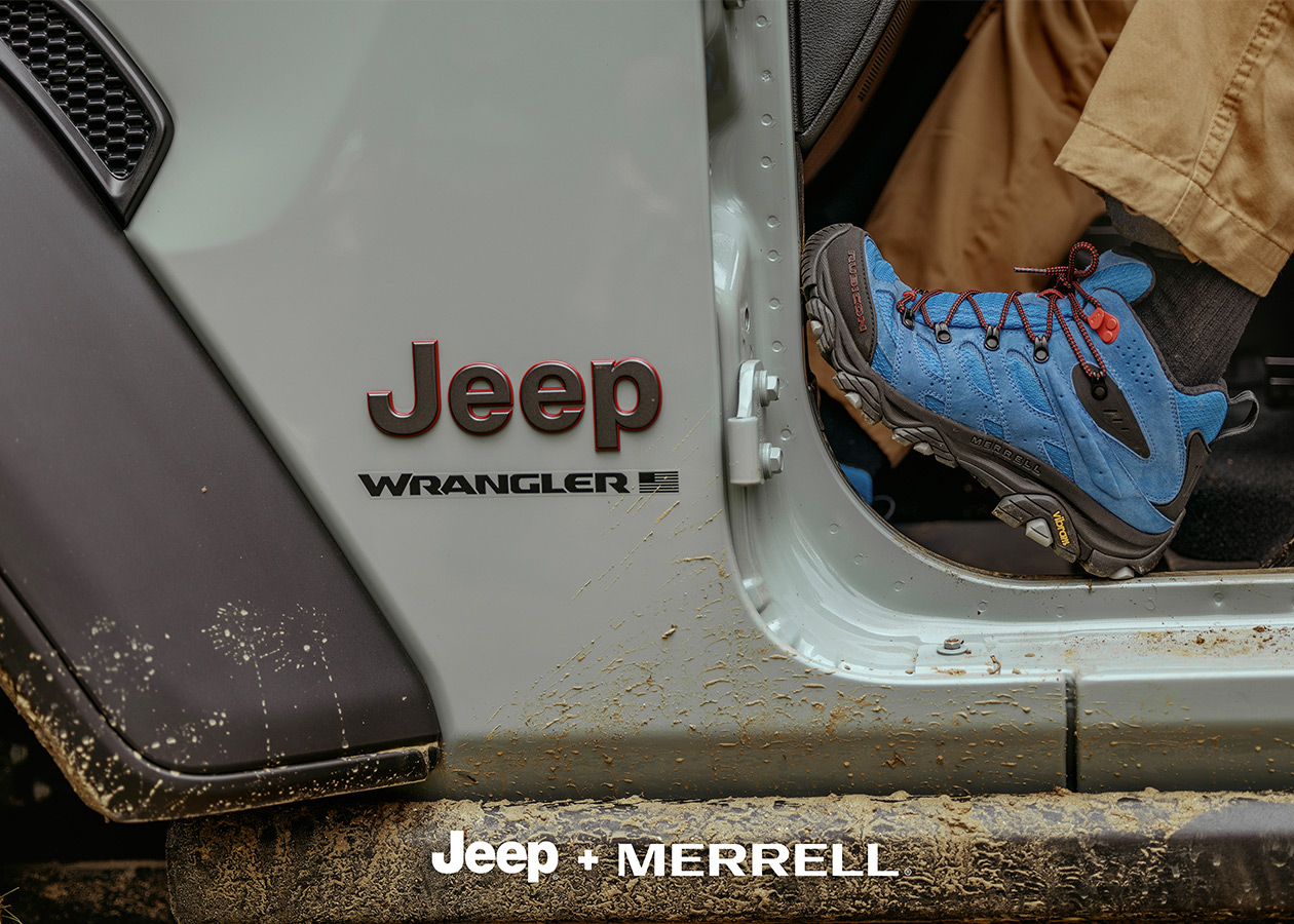 Jeep Merrell barro Autodigital Jeep y Merrell se unen para potenciar las aventuras 4x4