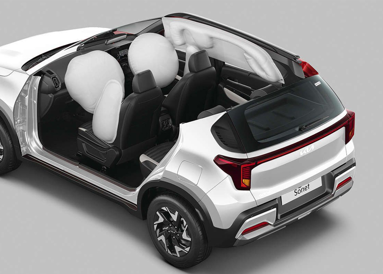 KIA Sonet 2025 airbags Autodigital Descubre el Nuevo Kia Sonet 2025: Diseño moderno, potencia y precio competitivo