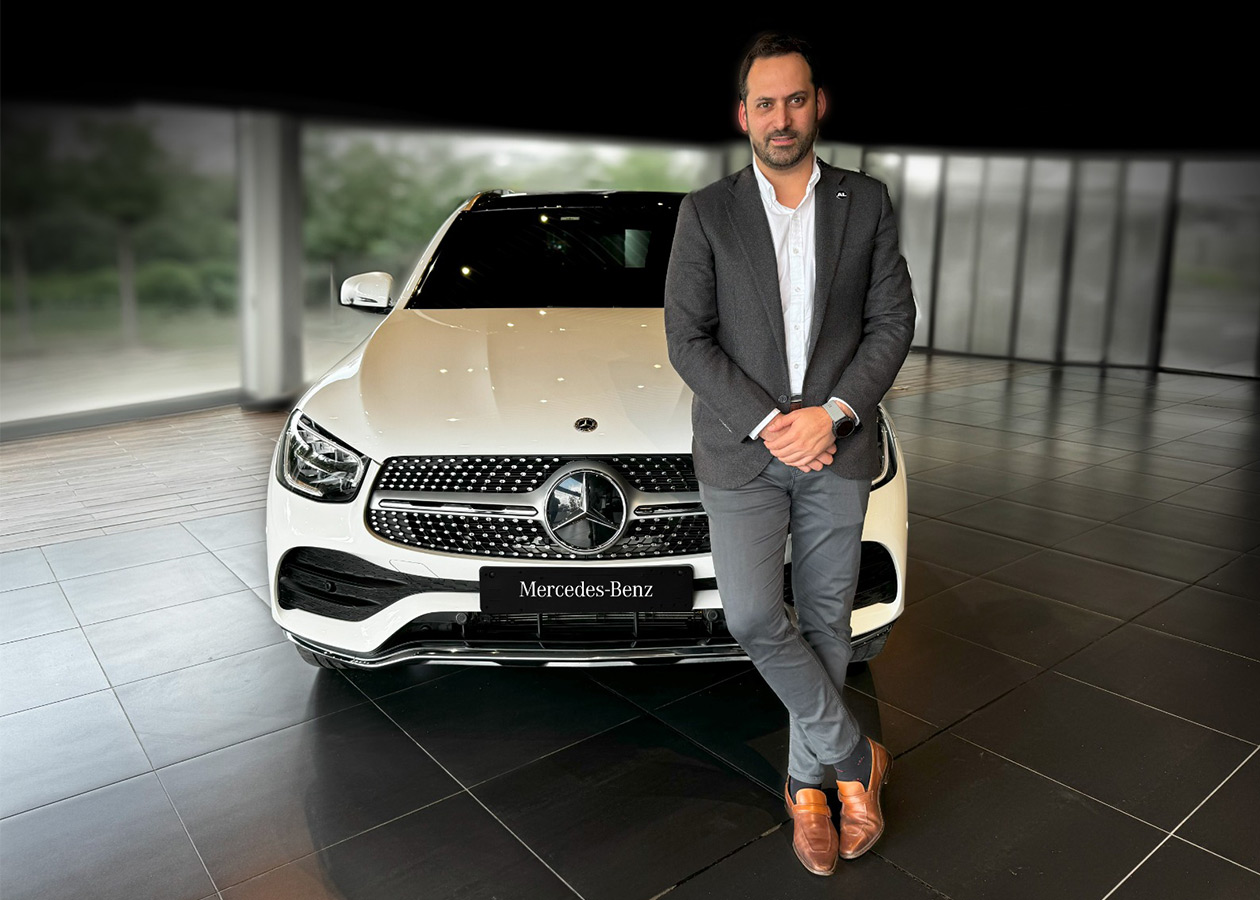 Carlos Kanterovitz gerente Autoland Autodigital Mercedes-Benz y Autoland inauguran nueva vitrina en Bogotá