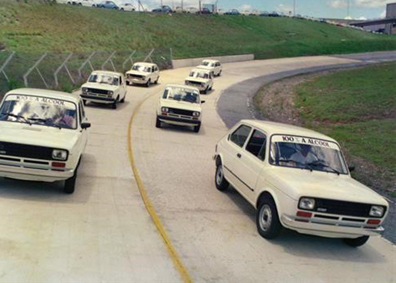 Fiat celebra los 45 años del 147, el primer auto 100% propulsado por etanol