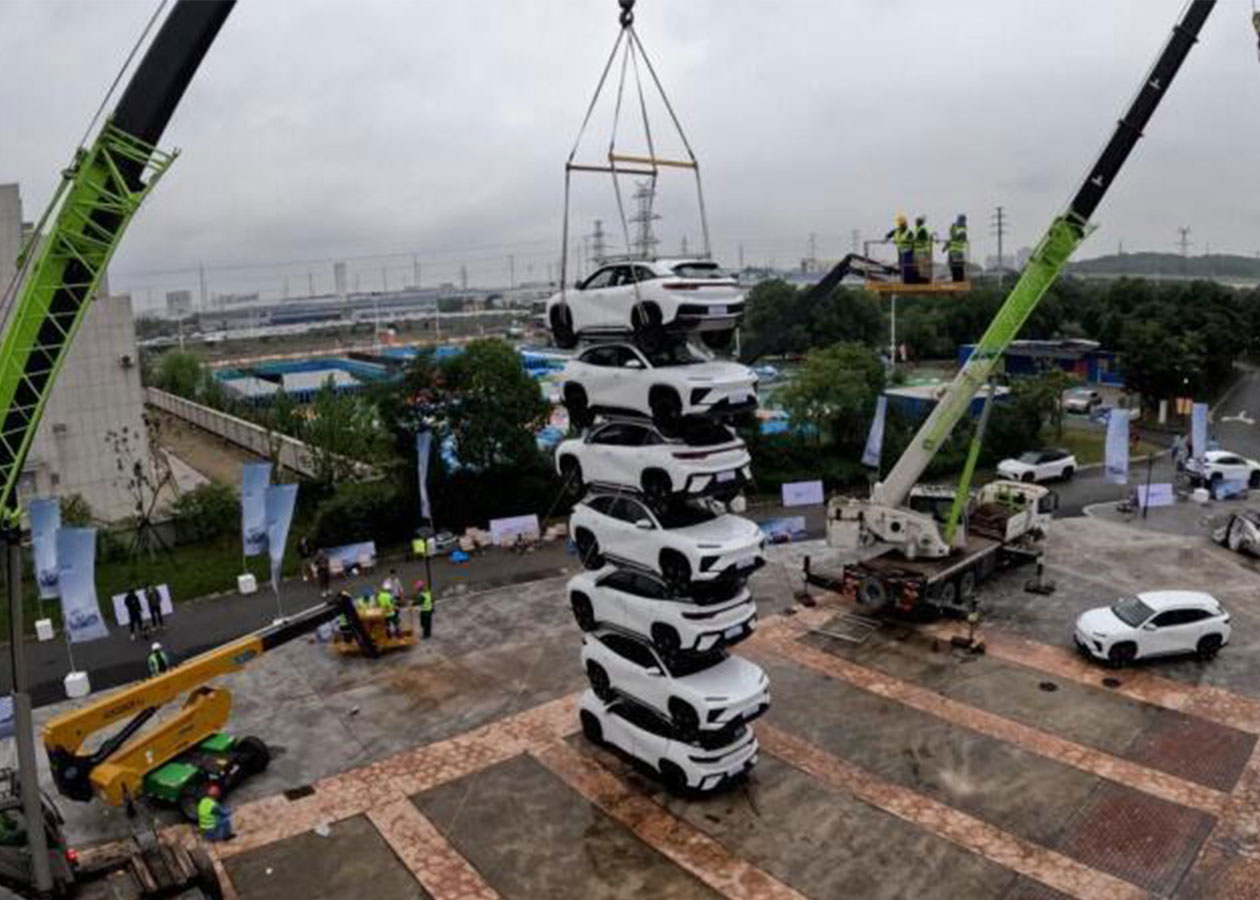 Chery eQ7: Récord Guinness y Seguridad Estructural 4 Chery eq7 record Autodigital Chery eQ7: Récord Guinness y Seguridad Estructural