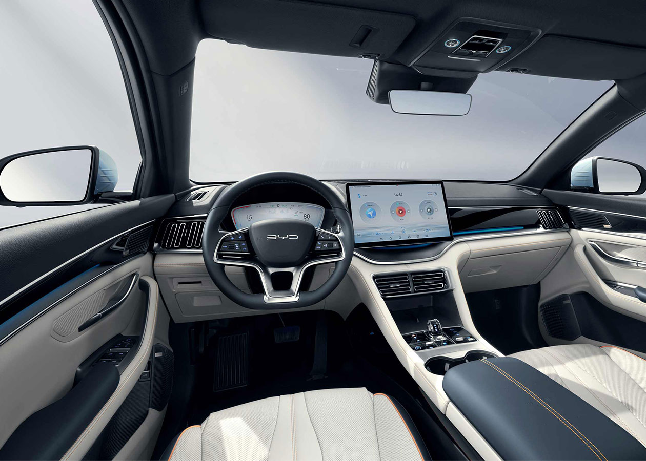 BYD Song Plus Hybrid INTERIOR OK Autodigital BYD Song Plus: SUV híbrido y eléctrico en Colombia