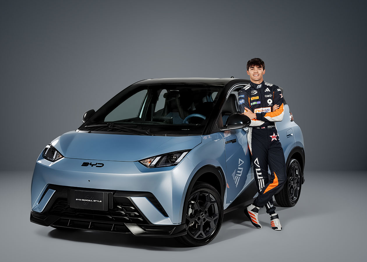 BYD Seagull Style: edición limitada con Sebastián Montoya