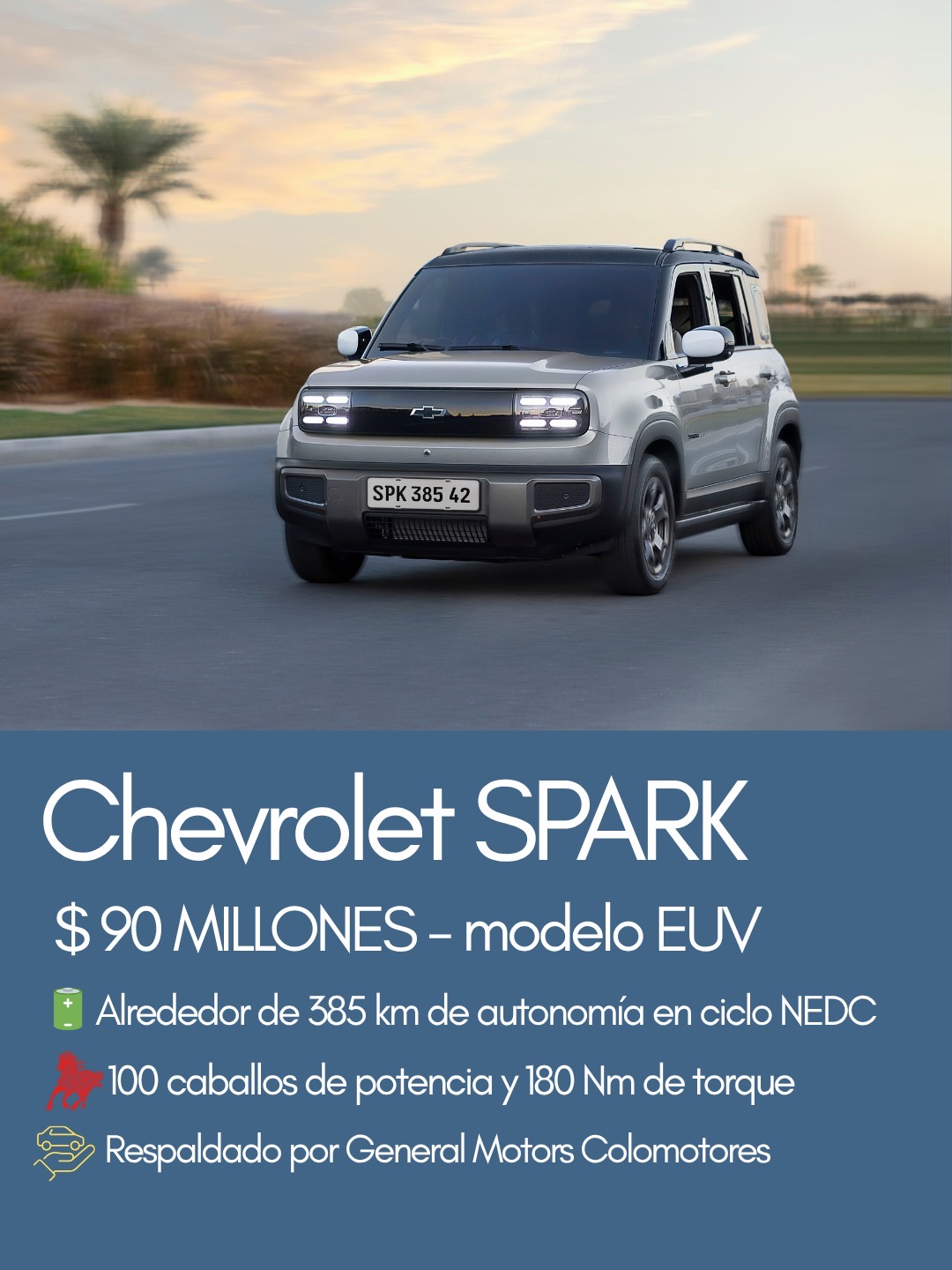 0154053b 4a77 4a9e 965c 9d508f404de3 Carros eléctricos de menos de 100 millones en Colombia 2026