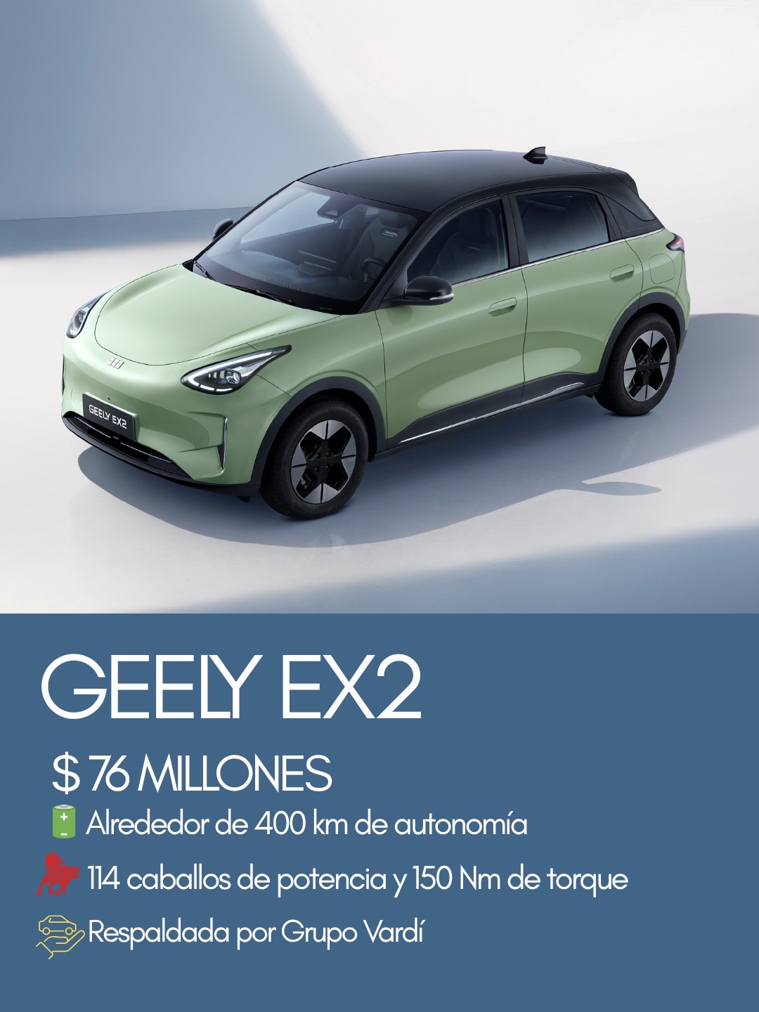 0e019989 4017 4ae6 b04c 330d000335a4 Carros eléctricos de menos de 100 millones en Colombia 2026