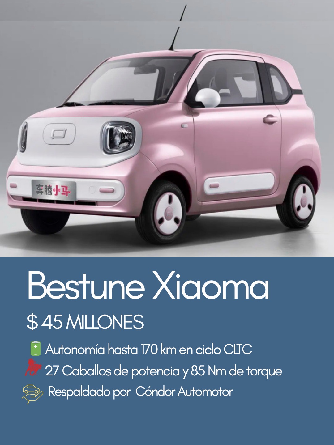 2ac10eb9 75c1 4f61 95dd 3f14515f9dcd Carros eléctricos de menos de 100 millones en Colombia 2026