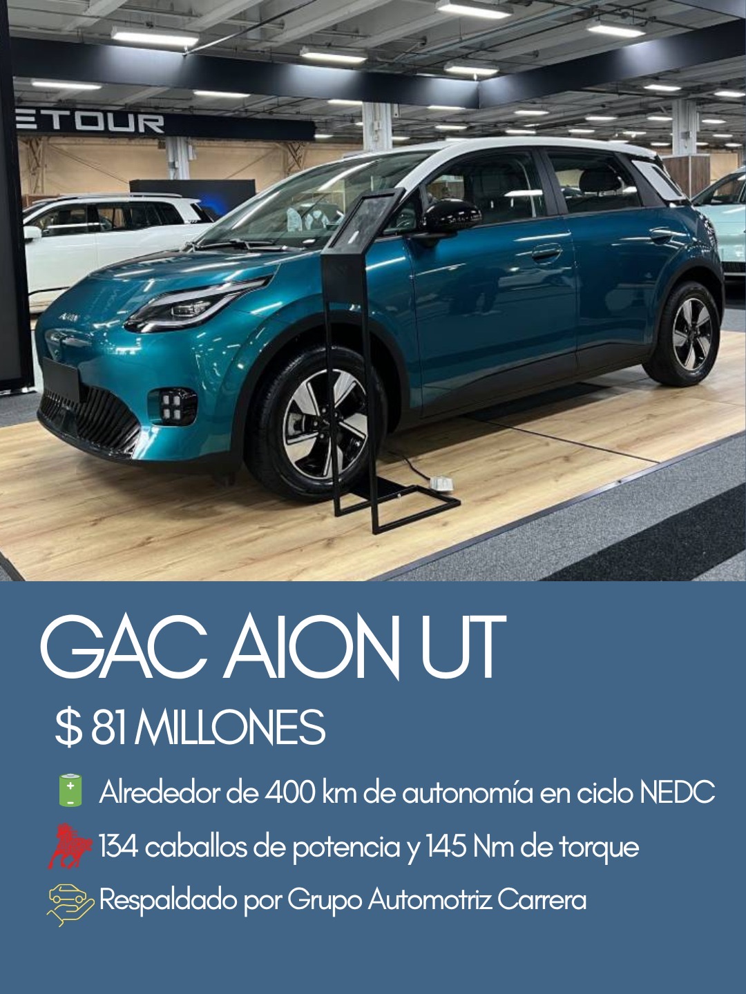 3eb71f52 fdb5 4e06 a0ce 688f83ea6660 Carros eléctricos de menos de 100 millones en Colombia 2026