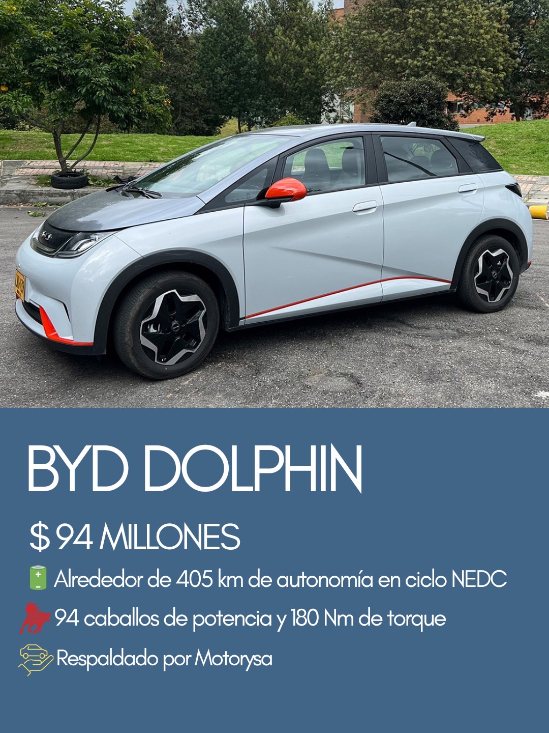 4f82c67b a07c 494b a121 b044296e8126 Carros eléctricos de menos de 100 millones en Colombia 2026