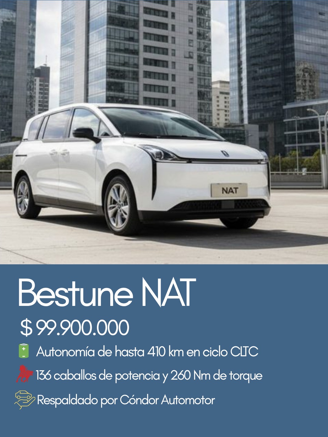 7209d9b5 9857 45ce 9fc1 b127726796c0 Carros eléctricos de menos de 100 millones en Colombia 2026