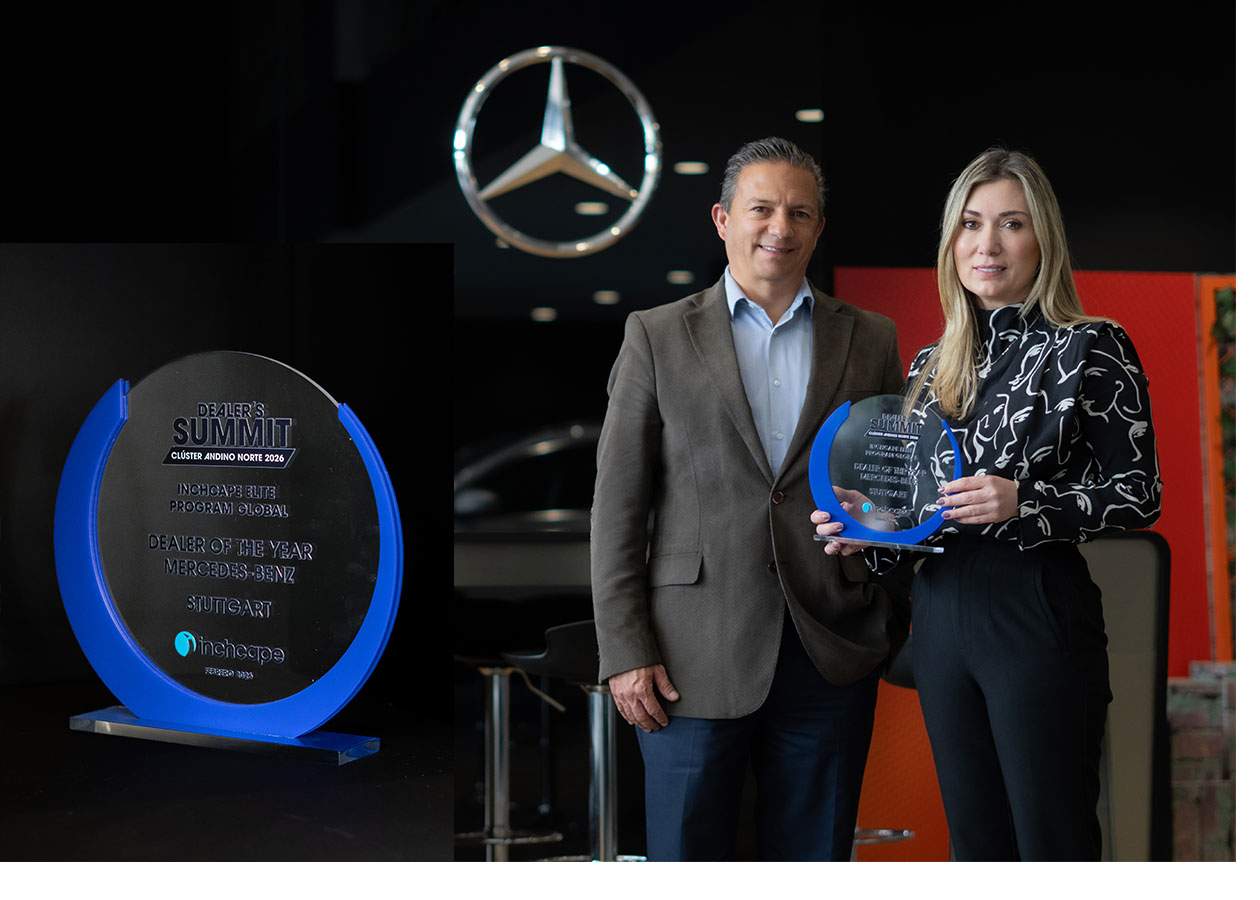 Automercol premio dealer Autodigital Automercol, Dealer of the Year Mercedes-Benz en Colombia