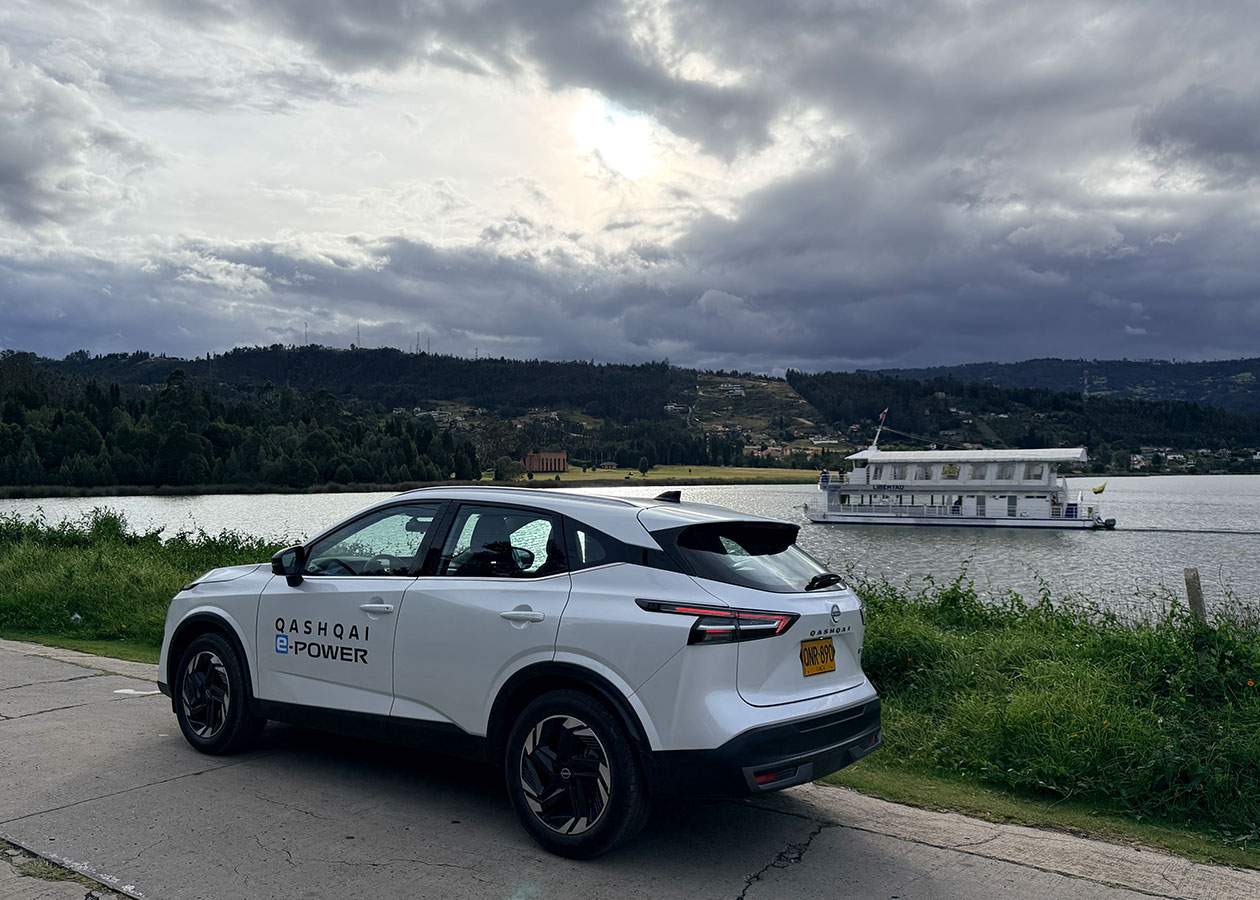 Nissan Qashqai e-POWER en Colombia: Lanzamiento y Test Drive 5 Nissan Qashqai epower atardecer y barco Autodigital 1 Nissan Qashqai e-POWER en Colombia: Lanzamiento y Test Drive