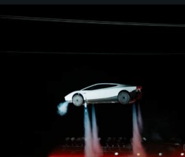 3573959565 Tesla Roadster, el auto volador de Elon Musk